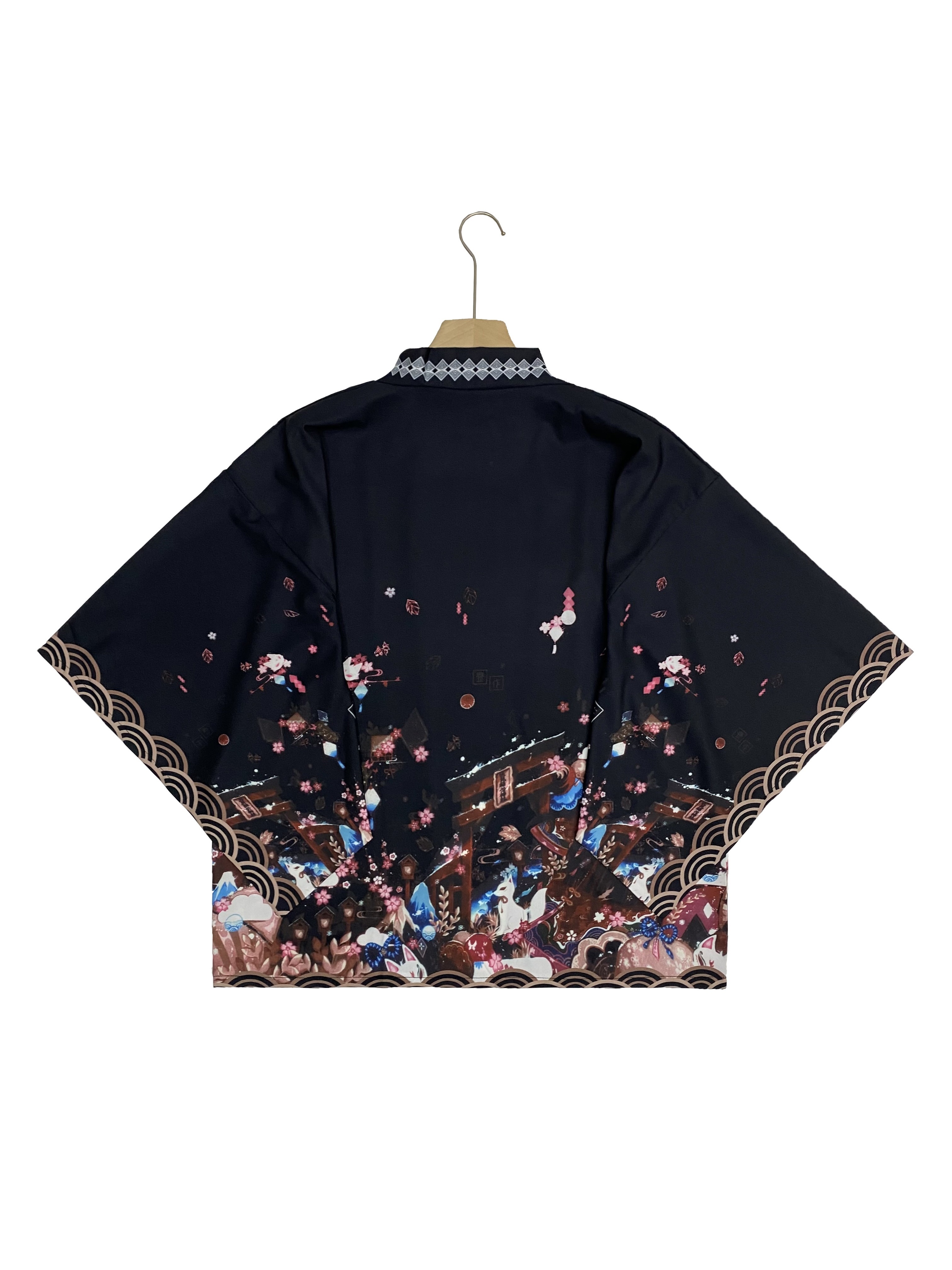 kimono cardigan lightweight loose fit three - Temu