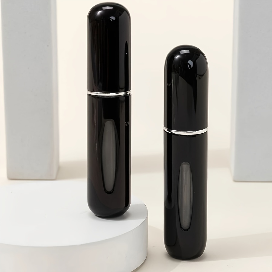 A Set Of 2 Refillable 5ml Perfume Atomizer Spray Bottles, With A Refillable Bottom