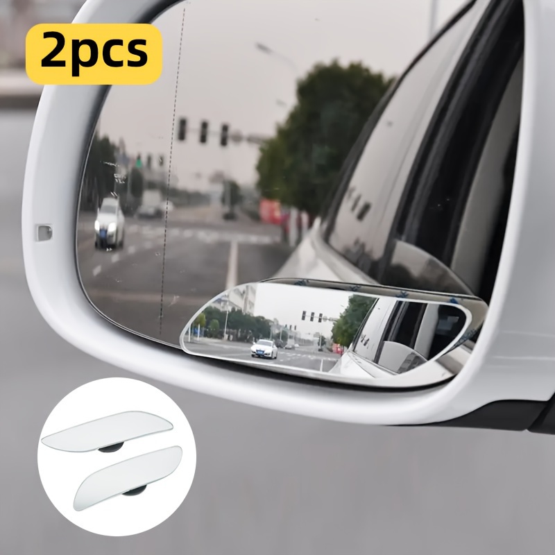 360-Grad-HD-Auto-Spiegel für den toten Winkel, drehbar, verstellbar, 2  Seiten, Weitwinkel, für den Außenbereich, für Autos, Rückspiegel,  Parkspiegel
