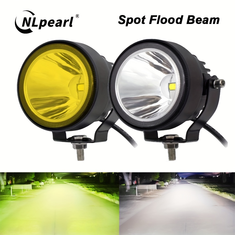 Nlpearl Mini Led Work Light 12v 24v Led Light Bar Road - Temu