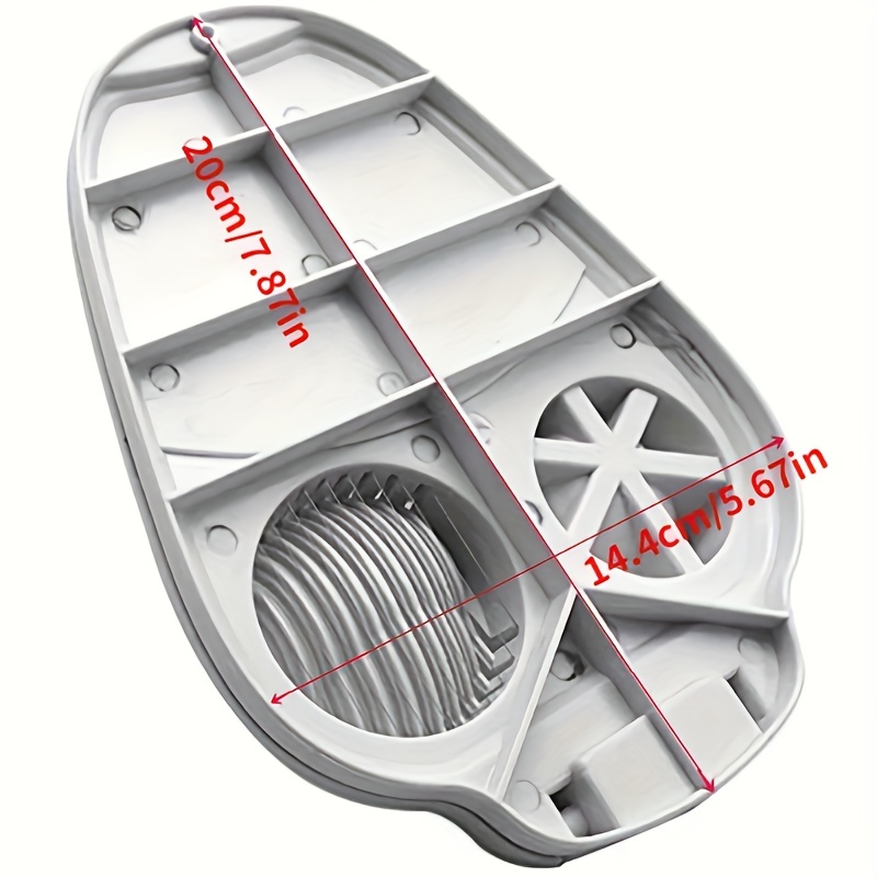 1pc 3in1 Affetta Uova Affetta Uova Sode Bianche Taglia Uova - Temu  Switzerland