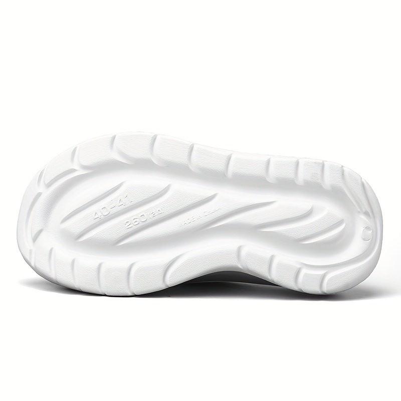 Men's Platform Slides Non Slip Slippers Open Toe Shoes