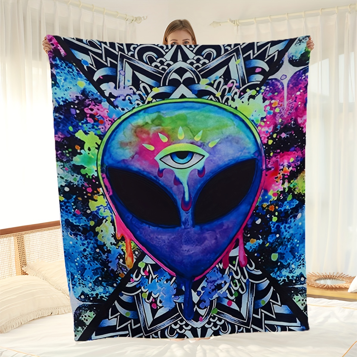 Alien best sale throw blanket