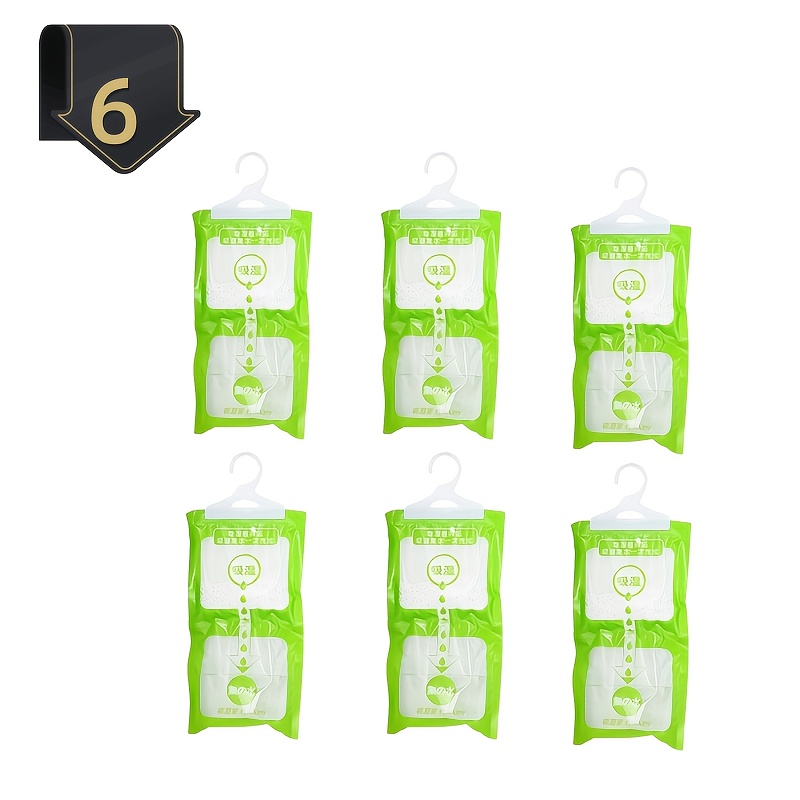 1pc Hanging Wardrobe Dehumidifier Bag