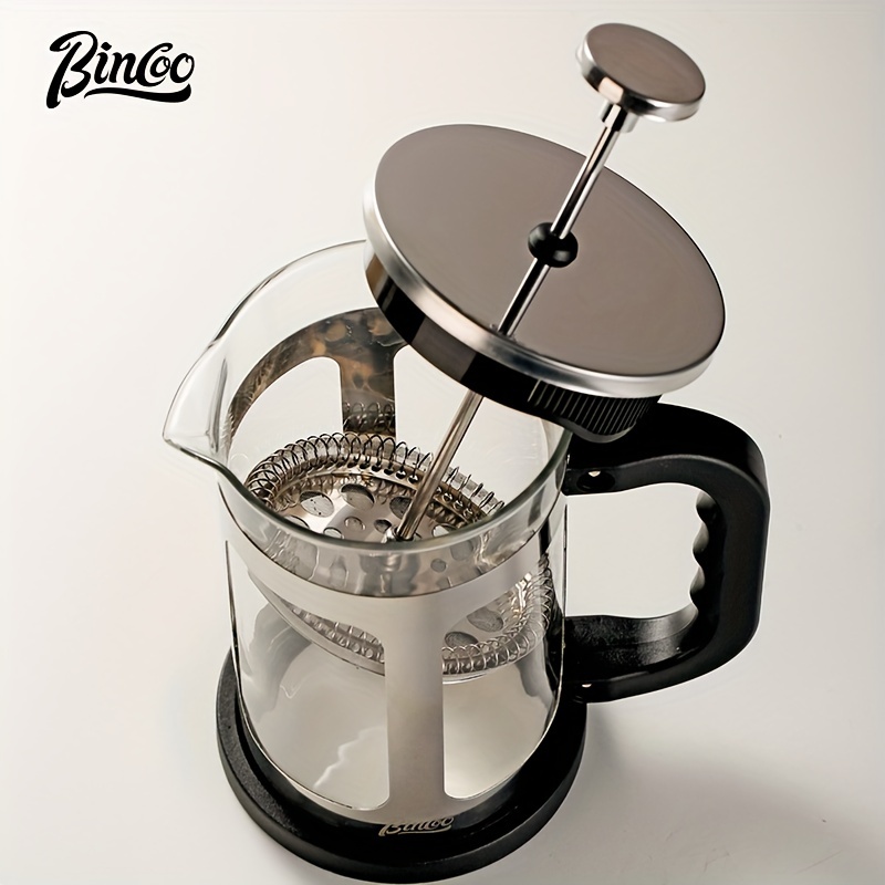 Bincoo French Press Pot Glass Hand brewed Coffee Pot Filter - Temu
