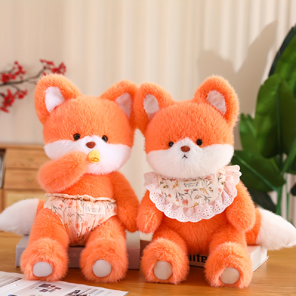 Cute fox deals plush