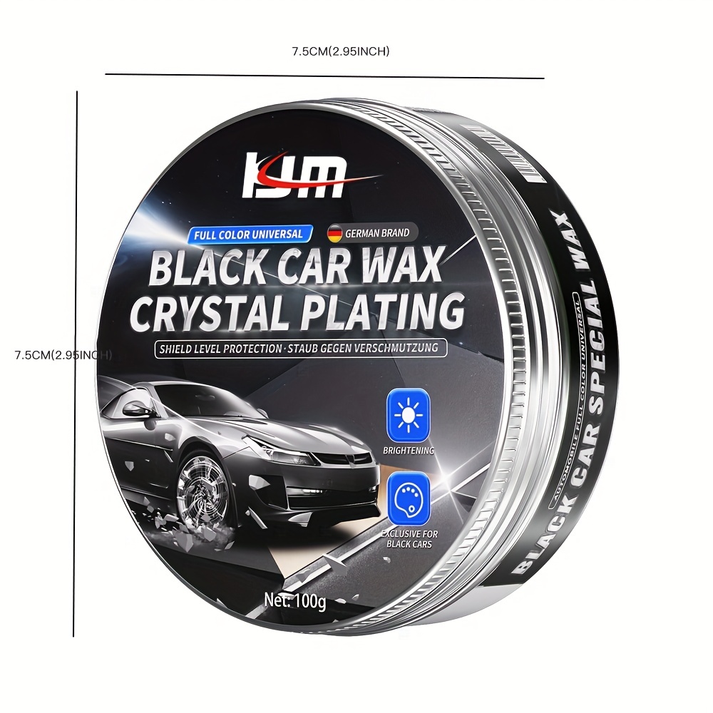 Black Wax Black Crystal Plating Set Covering Paint Surface Coating Formula  Hard Glossy Wax Layer Waterproof Film For Cars - AliExpress