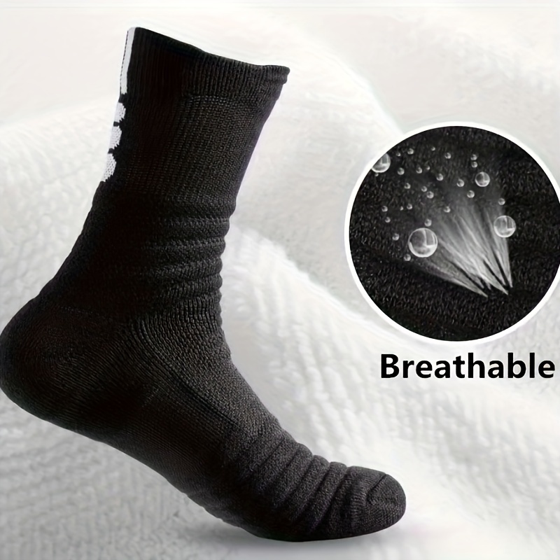 3 Pairs Men's Compression Stockings for Outdoor Activities