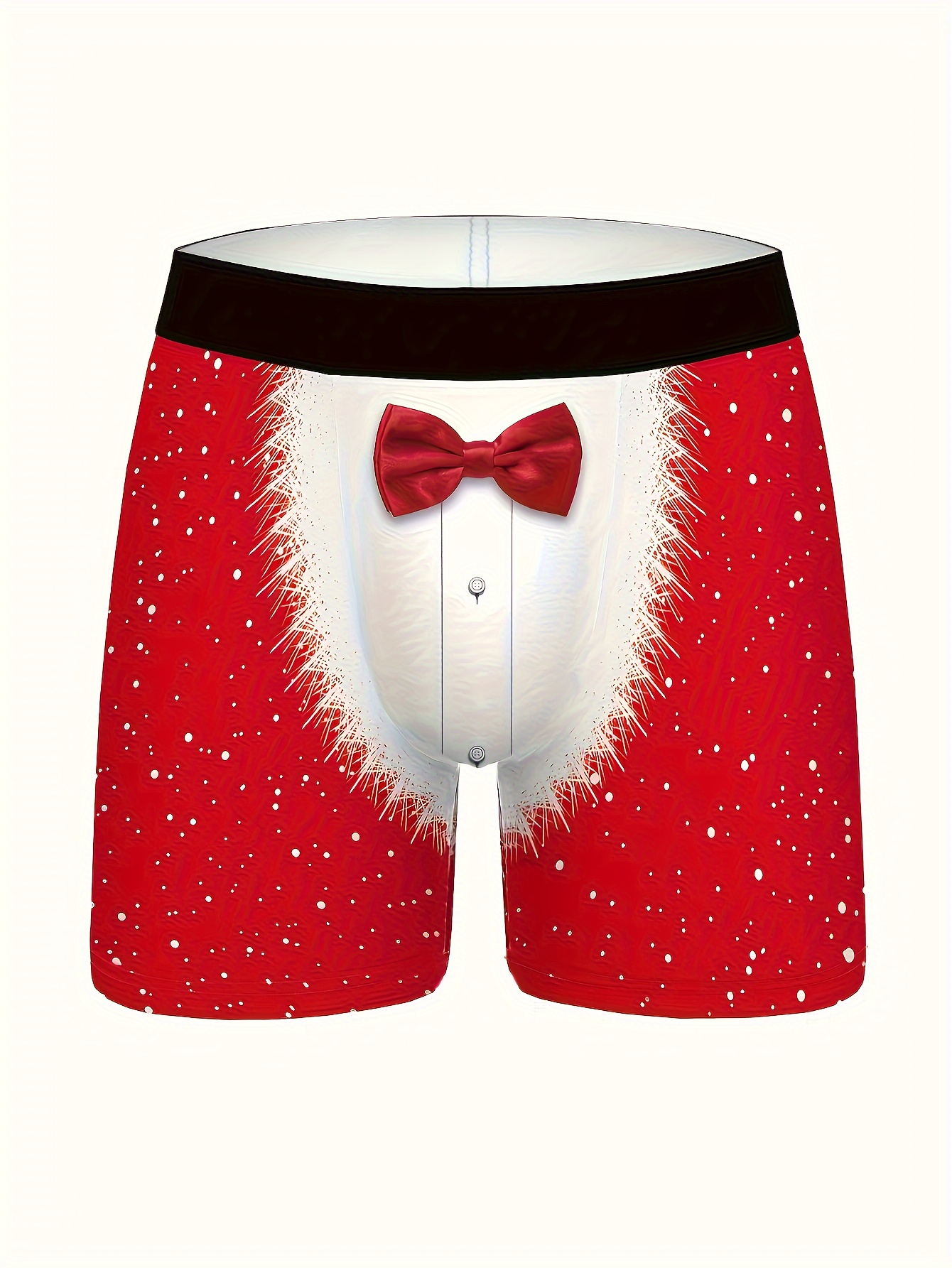 Christmas Men Novelty Sexy V-shaped Snowman Reindeer Mankini Panties Thongs  Suspender One Piece Underwear