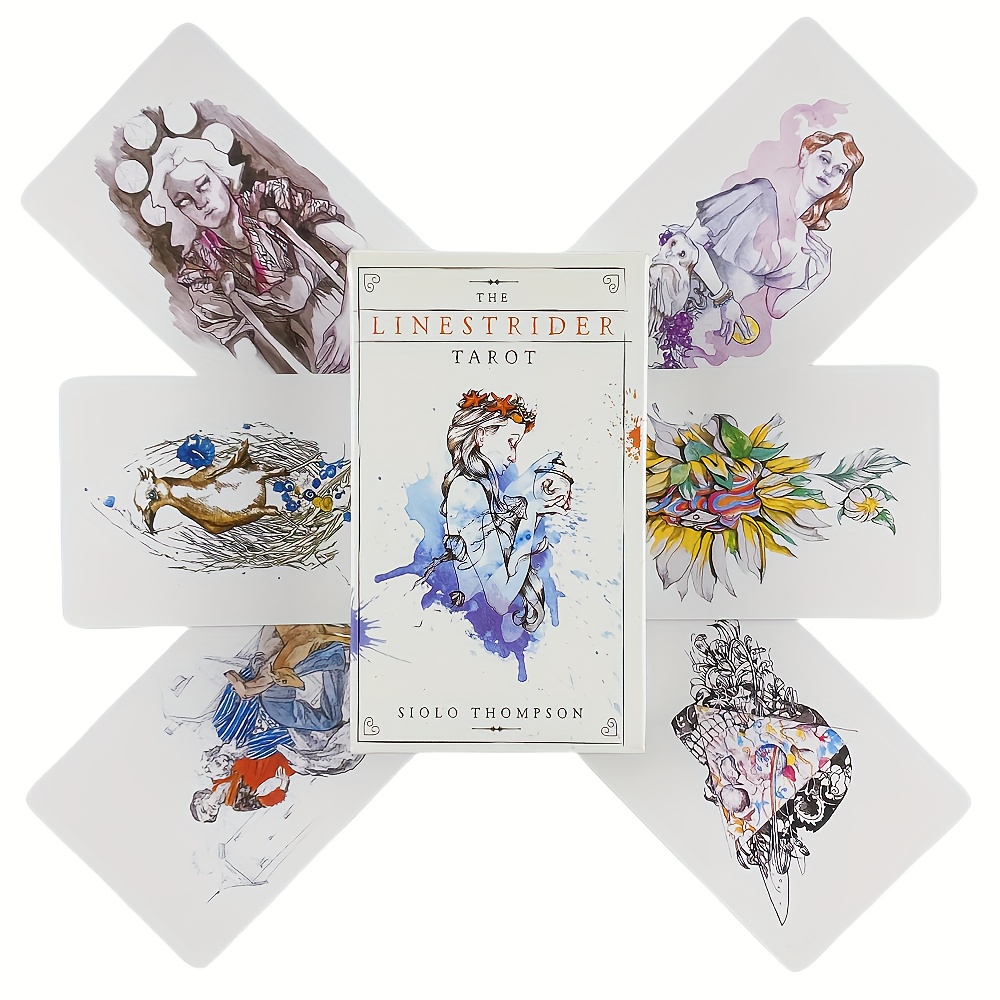 The Linestrider Tarot Cards, Divination Deck, English Versions
