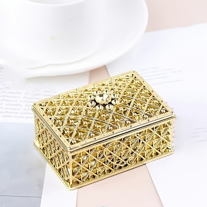 Creative Hollow Square Treasure Box, Wedding Candy Box