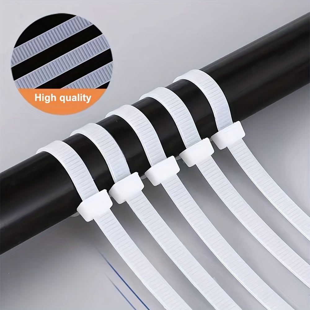 4+6+8+ 4 Different Size Plastic Wire Ties Cable Zip Ties Temu