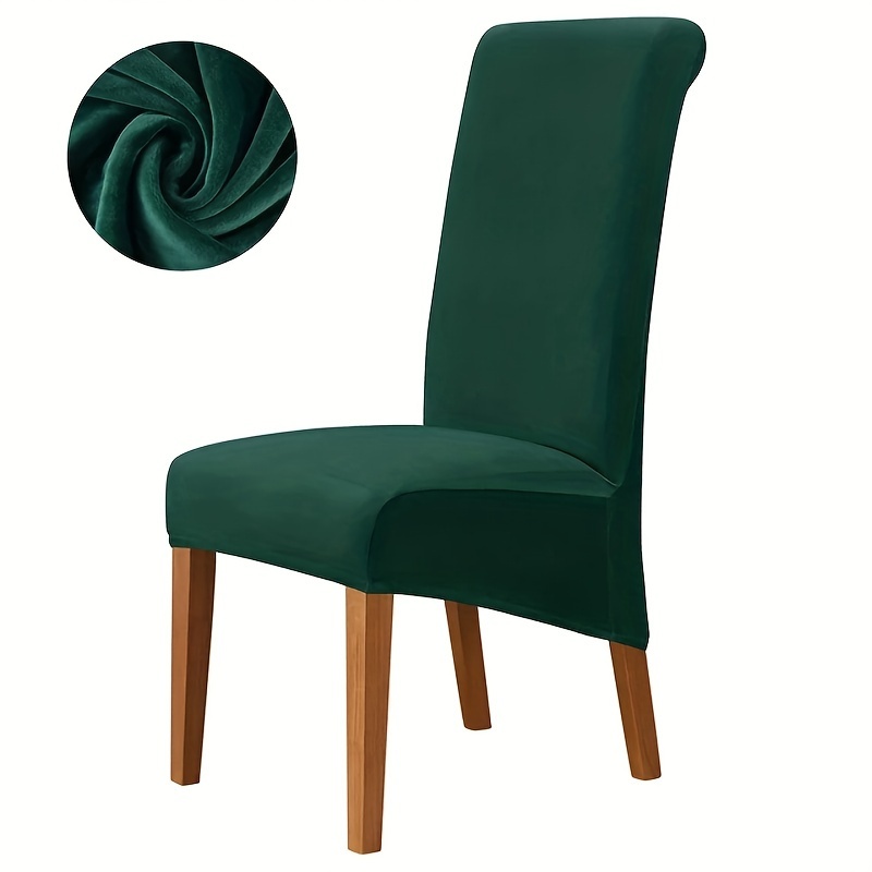 Emerald green best sale dining chair covers