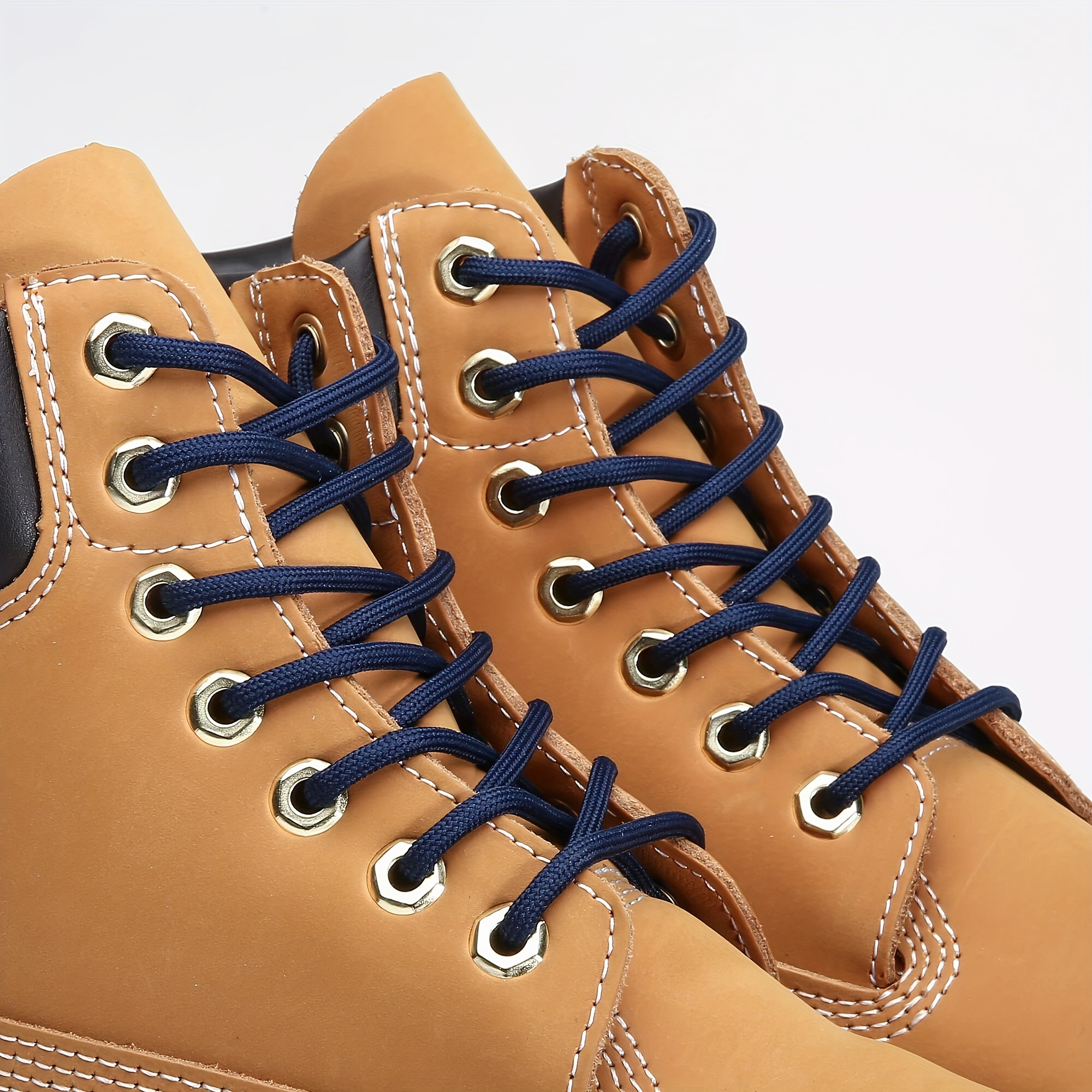 Timberland blue outlet laces