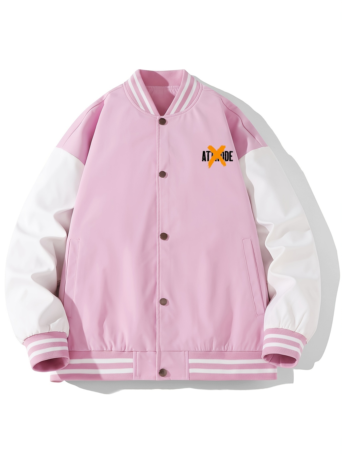 Men's Fleece Jackets Baseball Coats, '' American Football '' Plus Size Clothes, Oversized Super Foot Bowl Clothing,Temu