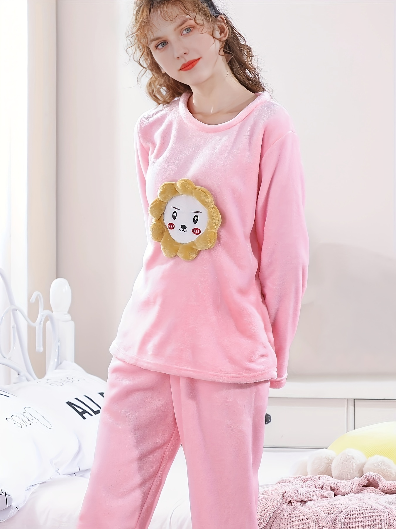 Pantalón tipo pijama con motivo Monograma 3D - Mujer - Ready to Wear