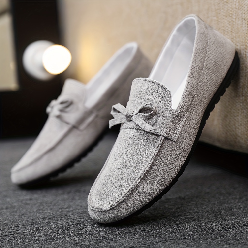 Mens Loafer Shoes With Metallic Decor Comfy Non Slip Slip On Driving Shoes  Mens Shoes Spring And Summer, Check Out Today's Deals Now