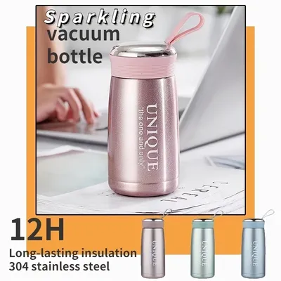 Small Vacuum Flask Insulated Cup Thermal Bottle Tumbler Coffee Mug