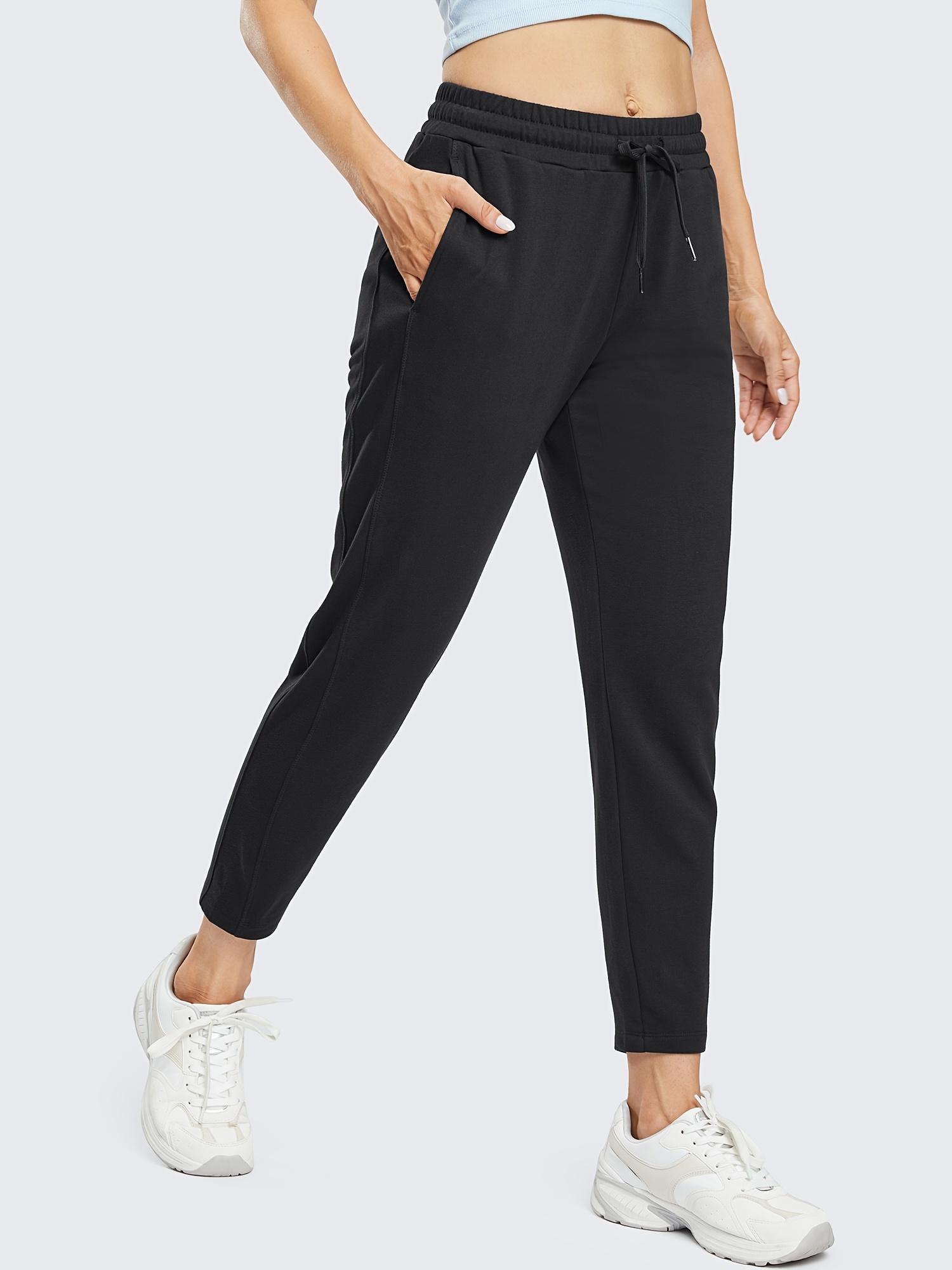 Sweatpants for Women, Joggers with Pockets for Yoga Workout