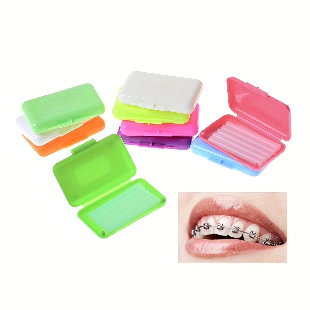 10 Boxes Dental Orthodontic Wax for Oral Hygiene