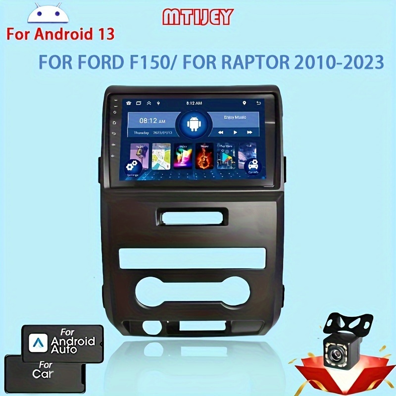Radio para coche Ford Focus 2012-2017 pantalla táctil Android 10.1 BT GPS  navegación 9.7