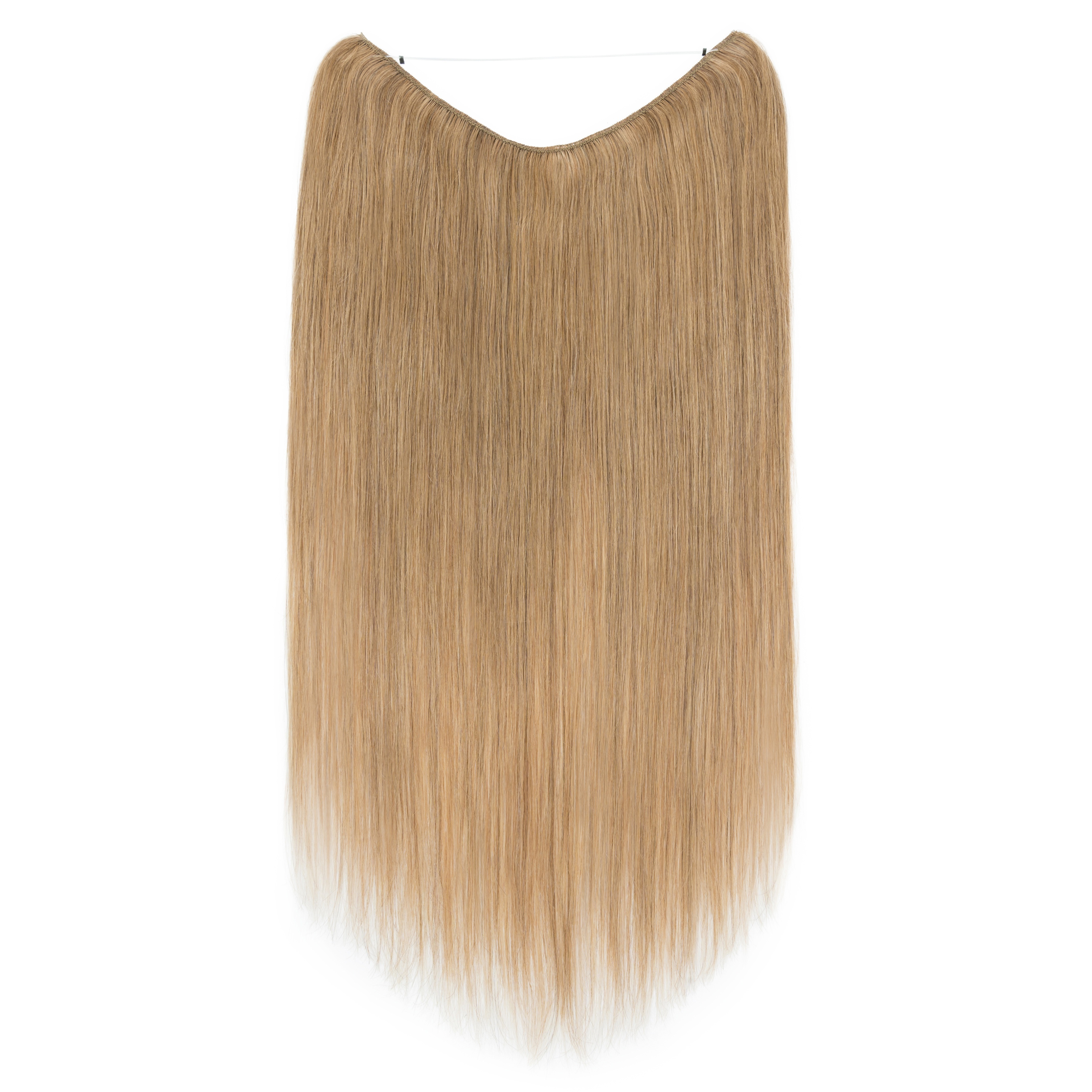 Benehair Human Hair Extensions Clip in Hair Extension Full Head Remy Hair Platinum Blonde for Women Straight 8 inch-24 inch, Size: 10=50g, Gold