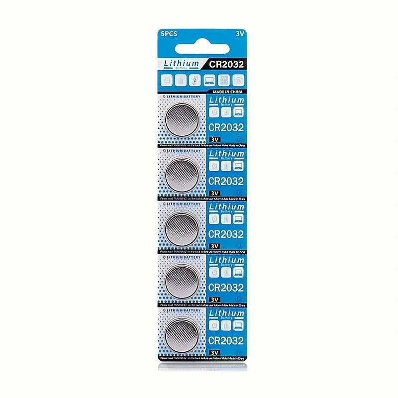 Piles boutons Lithium 3V - Au choix : CR2032 CR2025 CR2016 CR1632
