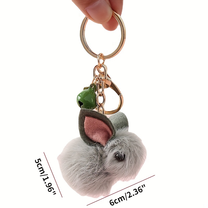 Creative Gothic Keychain, Rabbit Keychain, Bag Charm, Car Pendant, Doll  Ornament, Holiday Birthday Gift - Temu