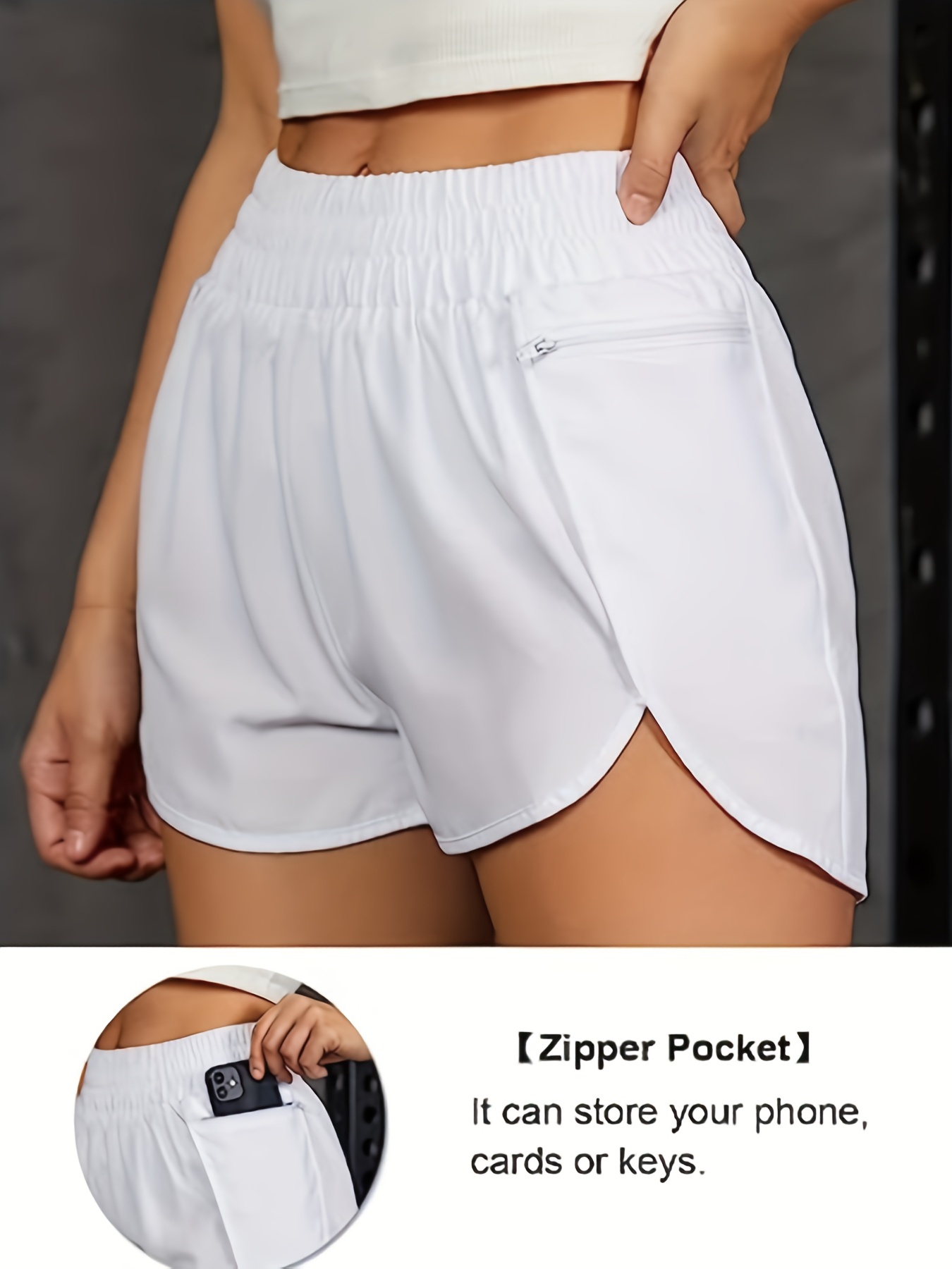Lure Pocket Shorts, Aesthetic Workout Shorts With Pockets, Women Butt  Lifting Yoga Shorts, Pocket Shorts For Women