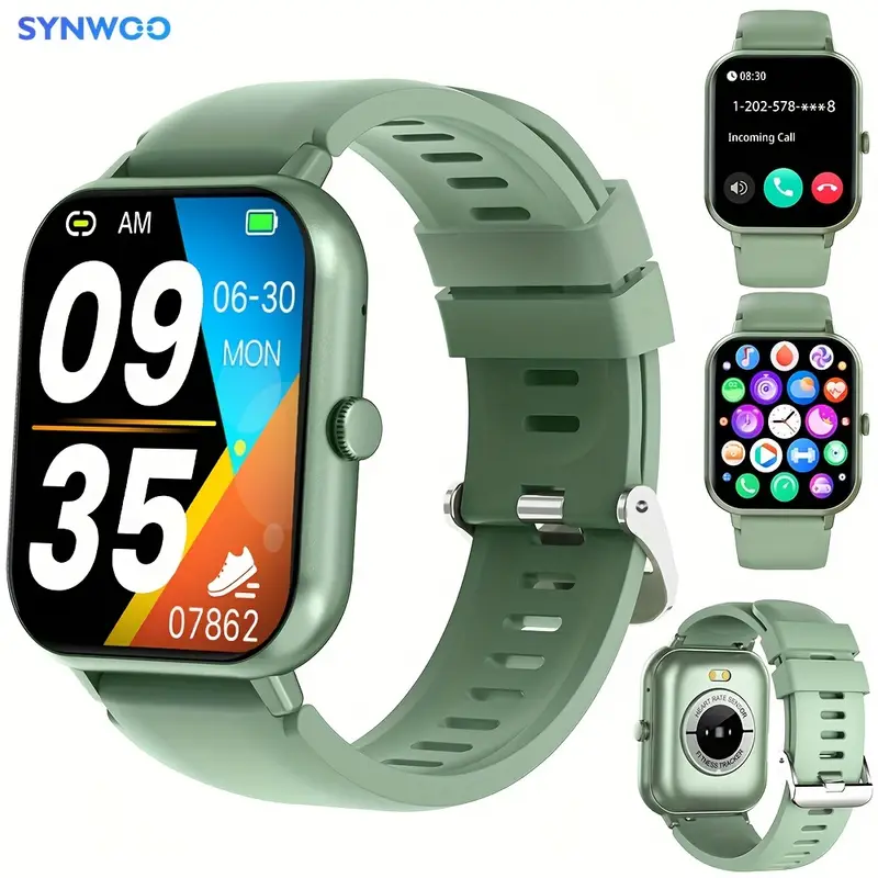 Smartwatch Moderno Para Homens E Mulheres, Relógio Inteligente Com Tela De  Toque Total De 1,83 '' Com Mais De 100 Modos Esportivos, Mais De 100  Mostradores Personalizados, Rastreador De Fitness, Aplicativo Smart