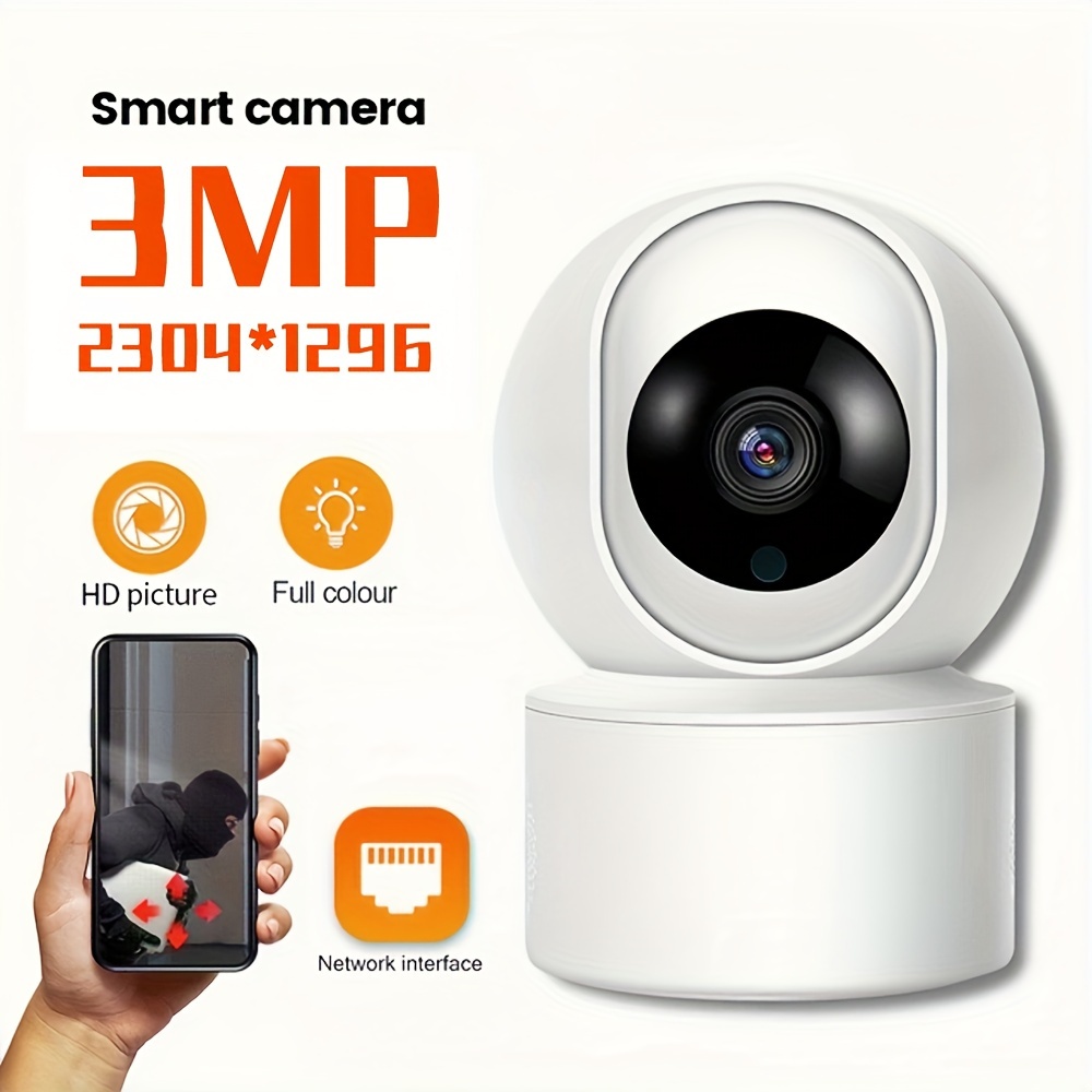 1pc 1080p Wifi Ip Camera Tuya Smart Life Outdoor Waterproof - Temu