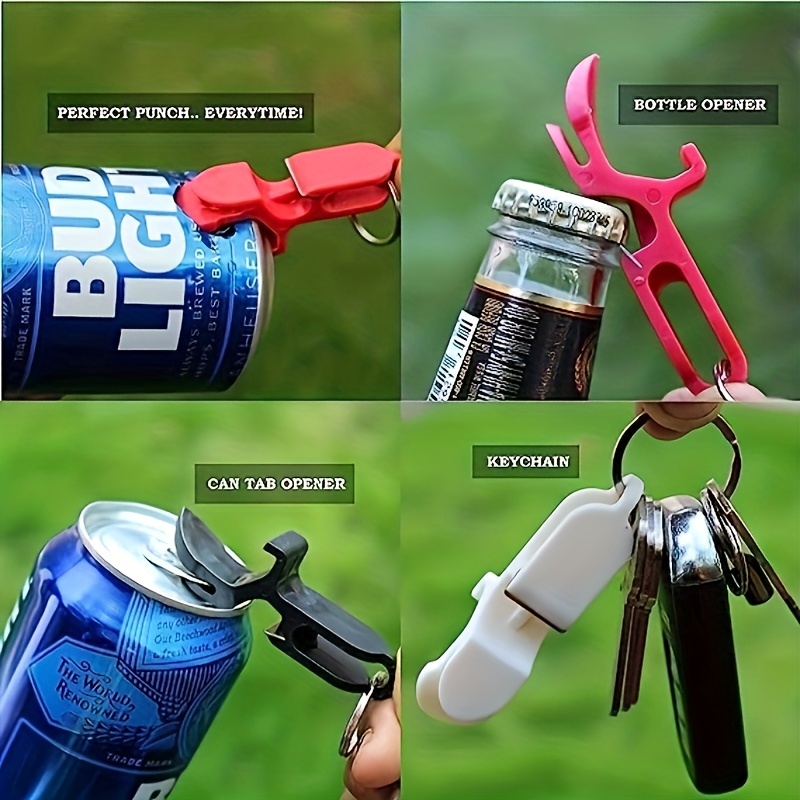 Portable Bottle Opener Porket Size Claw Type Beer Bottle And Can Opener Key  Ring