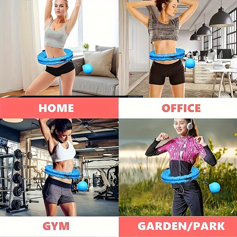 Detachable 24 Sections Fitness Hoop for Weight Loss