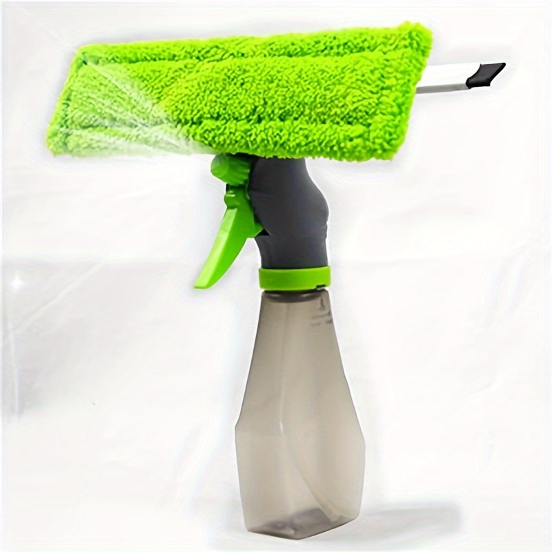Windshield Cleaner with Microfiber Cloth and Spray Bottle, Car
