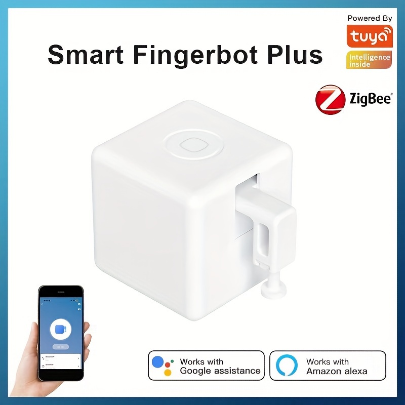 Tuya BLE Smart Fingerbot Plus Robot Smart Life App Controllo Remoto  Controllo Vocale tramite Alexa Google Assistant - Temu Italy