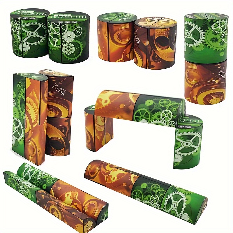 3D Changeable Magic Cube Anti Stress Fidget Toy Gift