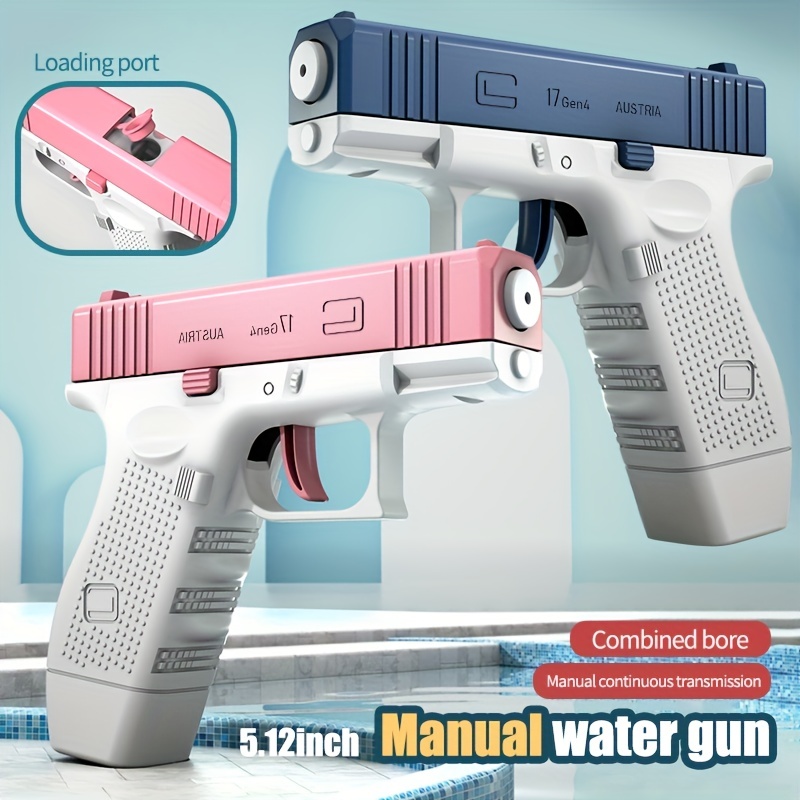 Pistolet à eau électrique, pistolet à eau électrique longue distance  jusqu'à 32 pieds de portée, pistolets à eau électriques motorisés haute  capacité pour adultes et enfants
