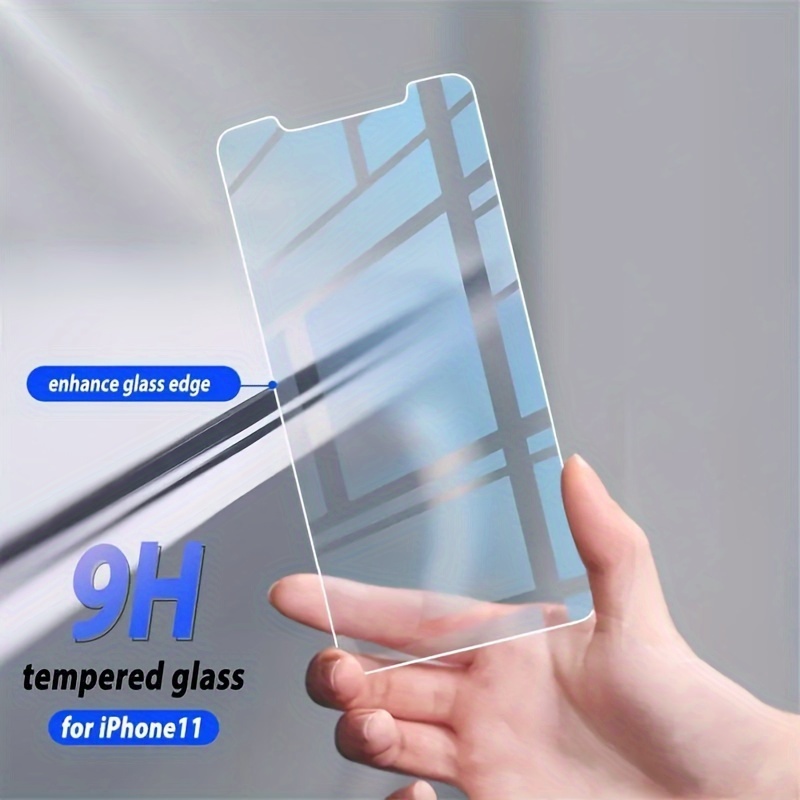 3pcs High Quality Tempered Glass for iPhone 11/12/13/14 Pro Max Mini Screen Protectors for iPhone 14 Pro XS Max 6 6s 7 8 Plus XR X Glass Premium Tempered Glass Screen Protector for iPhone - 3pcs, 9H Anti-Fingerprint Film