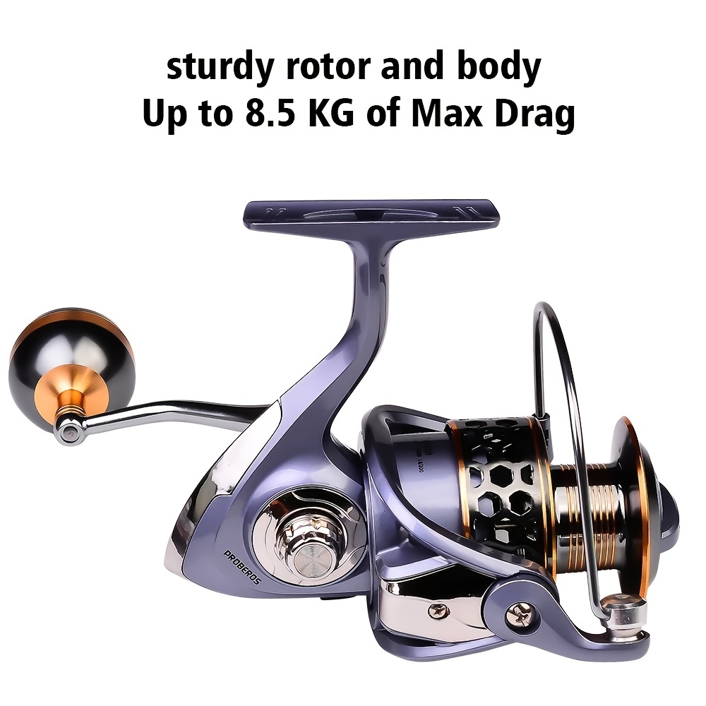 High strength Spinning Fishing Reel Cast Far Accurate Metal - Temu