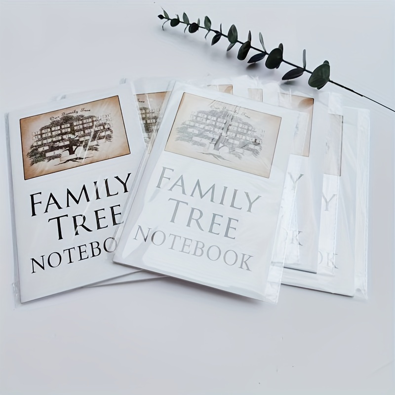 Family History Notebook With Numbers Memory Handwriting - Temu