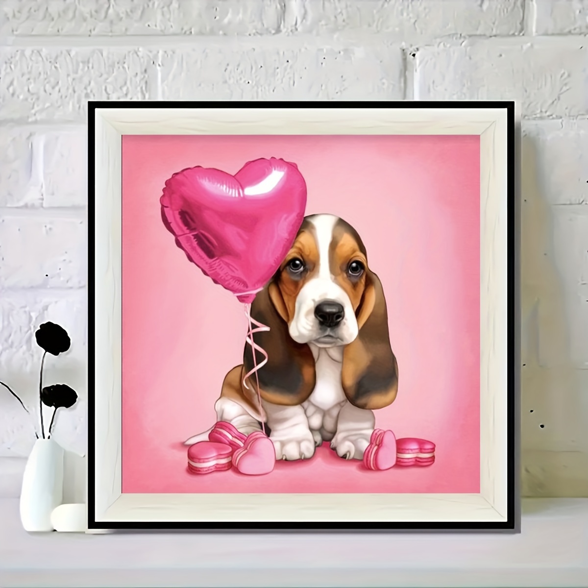 Basset Hound Dog - 5D Diamond Painting 