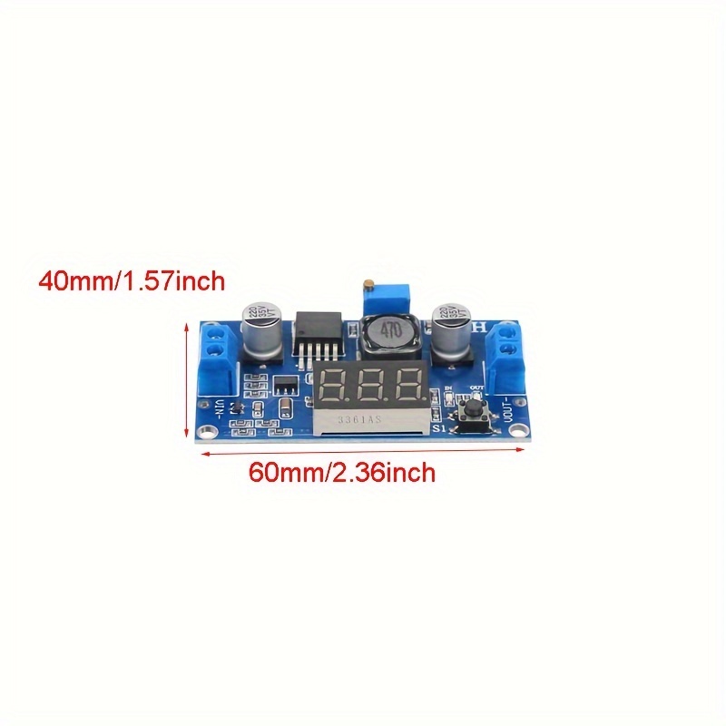 Lm2596 Buck 3a Voltage Adjustable Step Module 4.5 40v - Temu