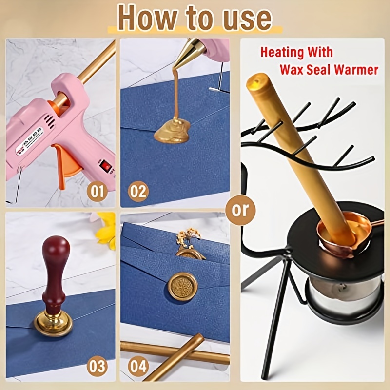 Sealing Wax Sticks Pieces Of Wax Sealing Sticks Glue Gun - Temu