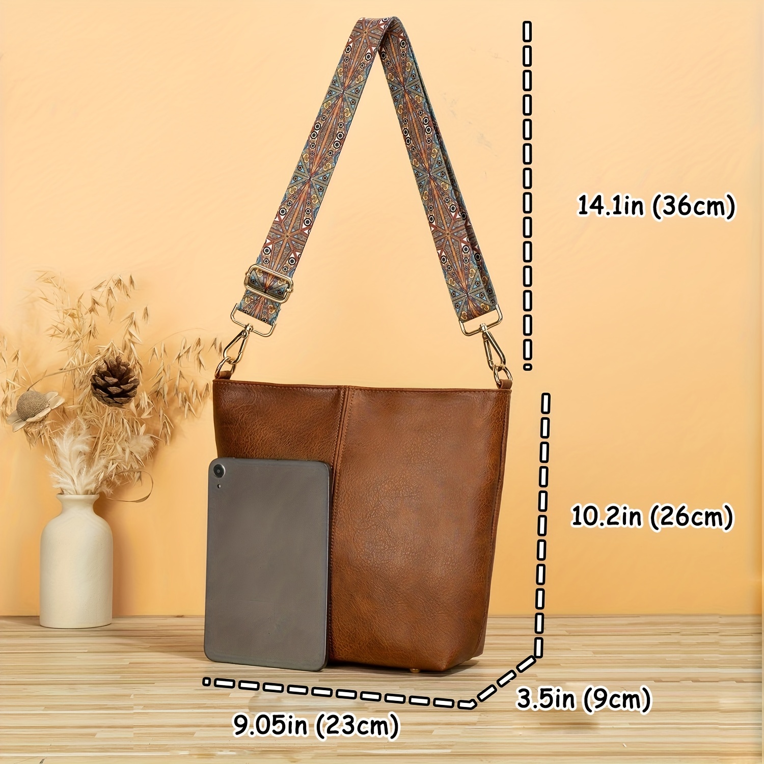 Small Woven Straw Bag For Women Luxury Embroidery Bucket Bag Boho Style  Crossbody Bag - Bags & Luggage - Temu Germany