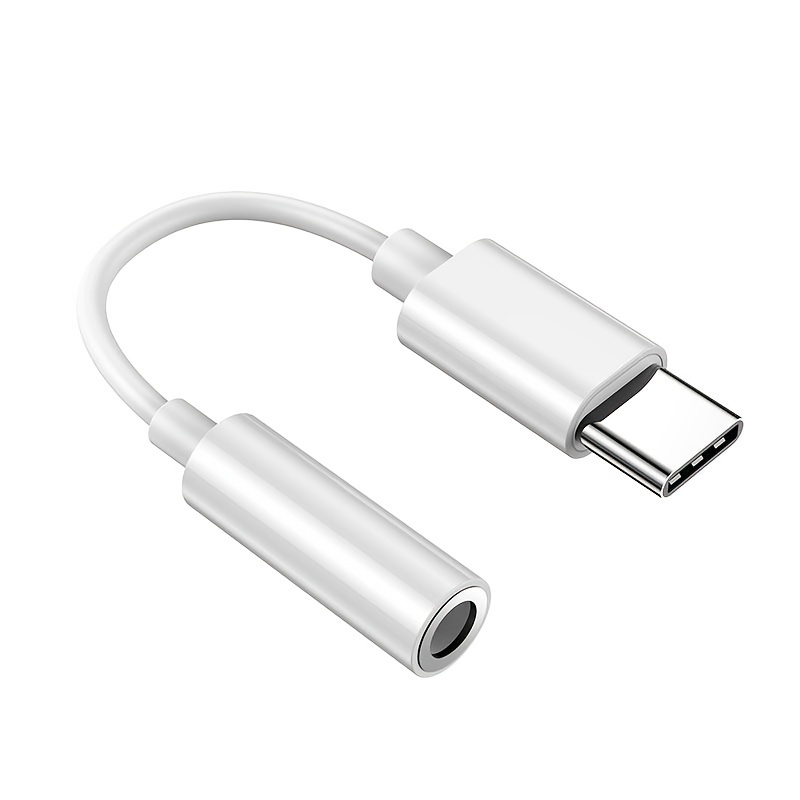 [Certificado MFi] Adaptador de auriculares para iPhone 15, paquete de 3 USB  tipo C a conector de auriculares hembra de 0.138 in, adaptador de audio