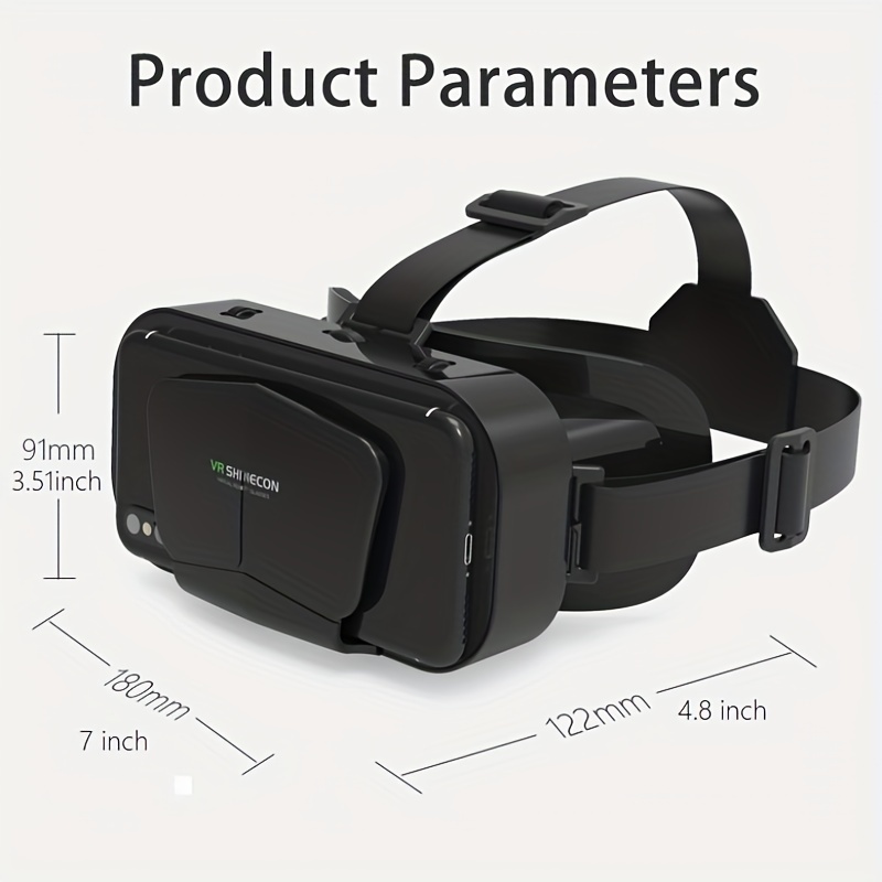 Gafas Vr Teléfono Móvil Casco Máquina Juego Realidad Virtual - Temu