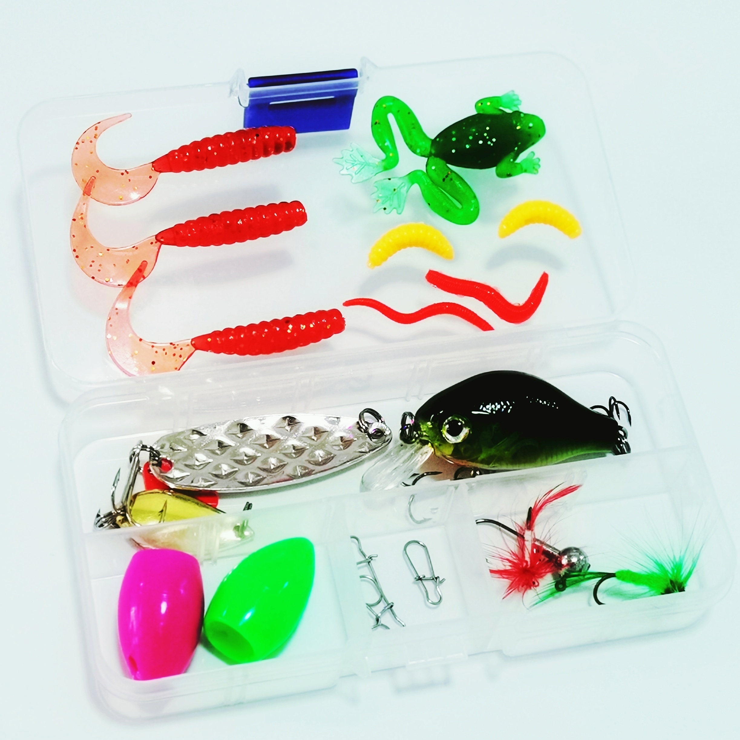 Complete Fishing Lures Kit Freshwater Bass Trout Salmon - Temu