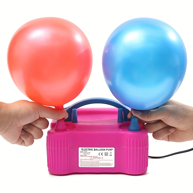 1pc Combined Electric Balloon Pump & Tying Tool With Dual Nozzle, Portable  Halloween Air Pump For Decorating, Saving Time When Inflating Balloons For  Christmas Parties, Events, Etc.