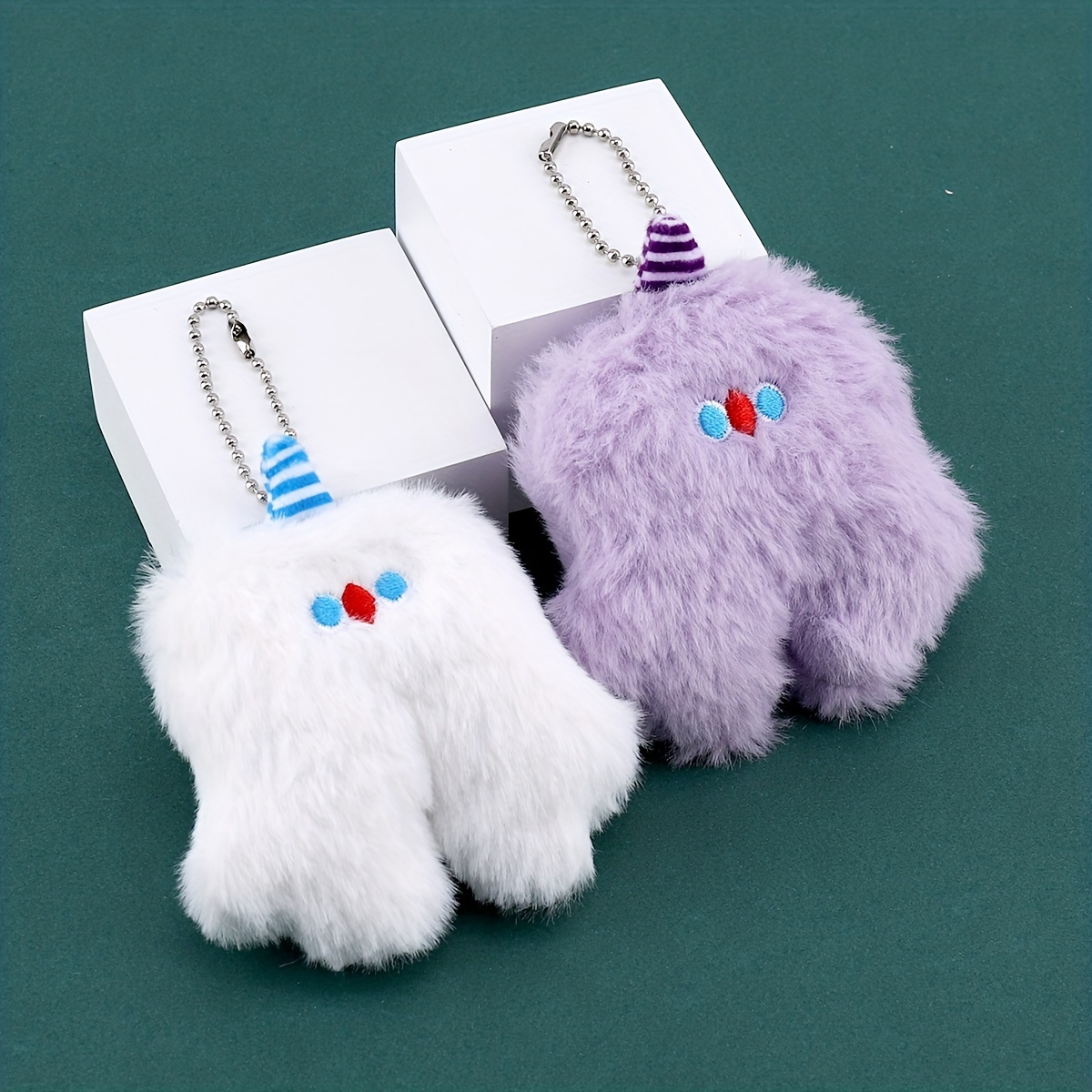 Stuffed Animal Plush Keychain Cartoon Super Cute Doll Little Monster Cute  Girl Plush Toy Pendant Bag Pendant Key Chain - Toys & Games - Temu Poland