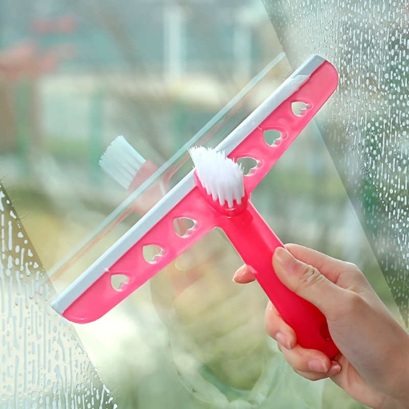 1pc Random Color Window Cleaning Brush, Glass Wiper Cleaning Tool, Outside  Window Cleaner